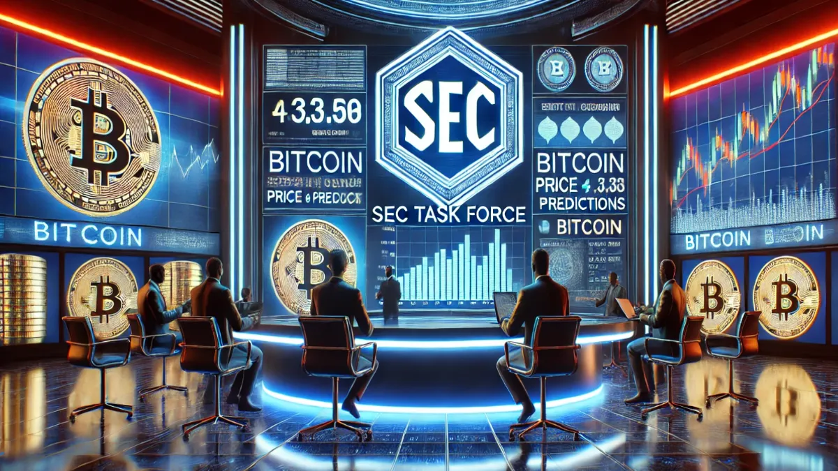 SEC Task Force, Bitcoin Prediction, and Other News From the Crypto World Right Now